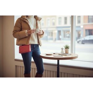 kate spade new york spencer dots wallet on a chain -1